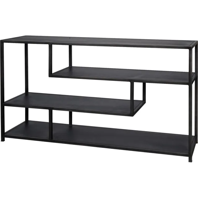 Lifestyle Home Collection Arizona Sidetable 140x35x80 - Zwart