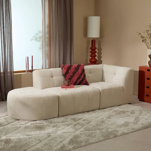 NOUS Living 2-zitsbank Aura beige, foto 2