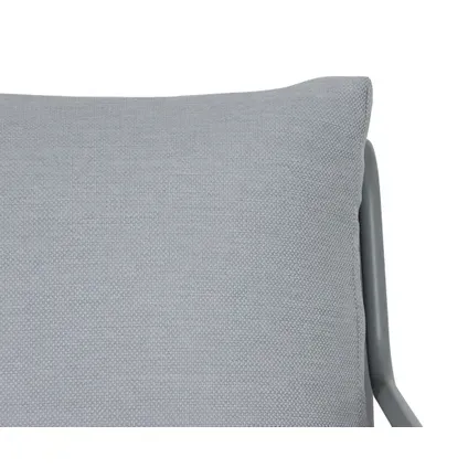 Central Park - Praxis Eigen Merk Central Park Loungeset Samos - Aluminium - Grijs - 91,5 X 354cm - 5 Personen, foto 5
