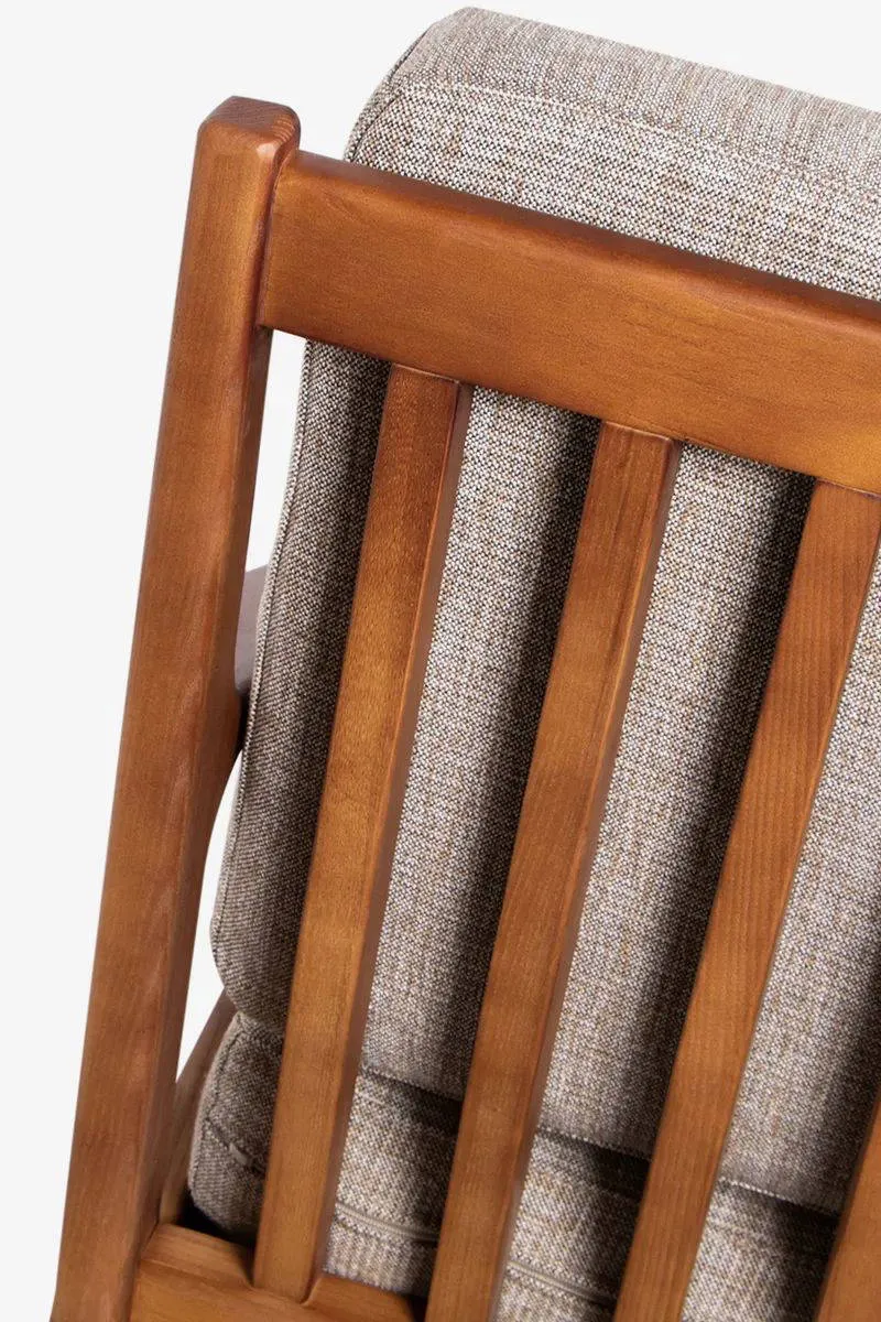 Sissy-Boy fauteuil Mid Century bruin, foto 7