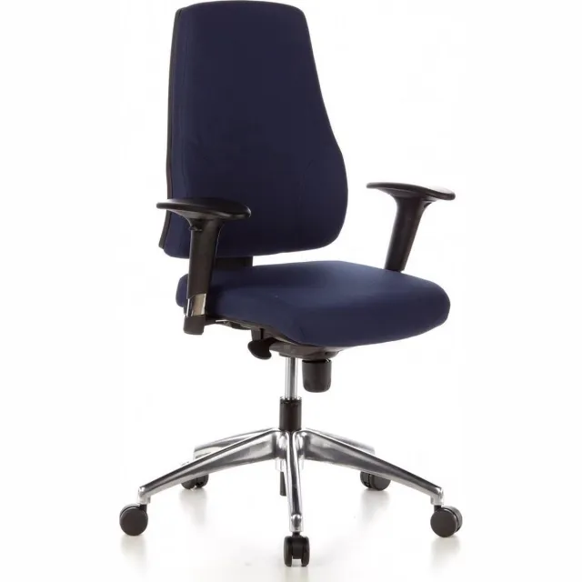 hjh office Pro-Tec200 - Bureaustoel - Stof - Donkerblauw