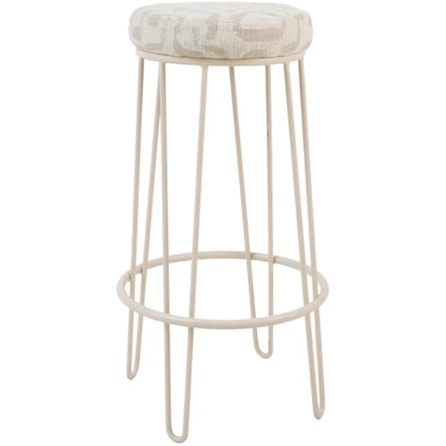 Light & Living Light&living Barkruk Ø41x73 cm ALICE beige+zand+crème - set van 2