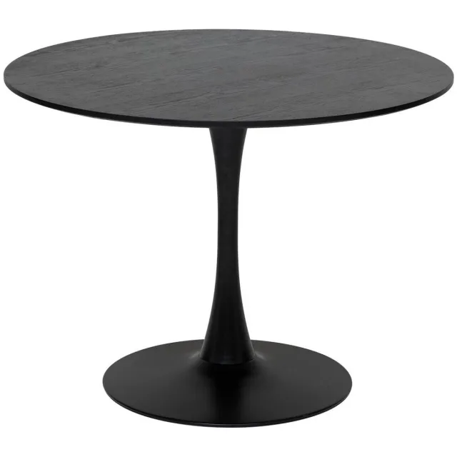 Atmosphera Créateur d'intérieur® Ronde eettafel voor 4 personen ELIAS Noir