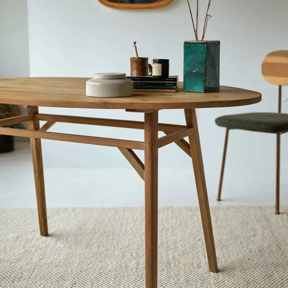Tikamoon Elena - Eettafel naturel, foto 2