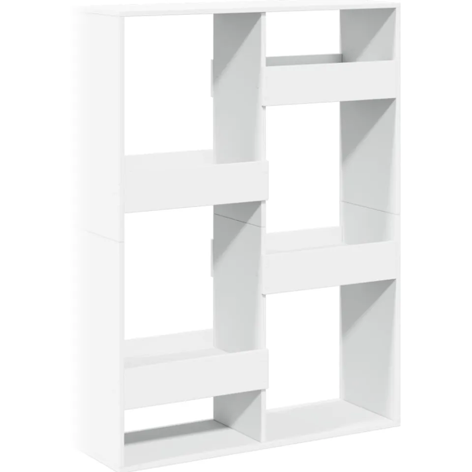 vidaXL Kamerscherm 100x33x135 cm bewerkt hout wit, foto 3