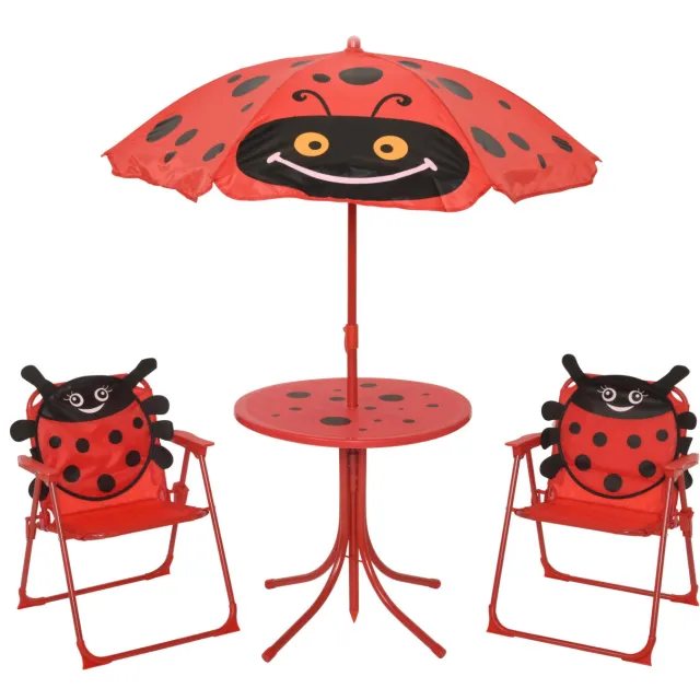 Outdoorliving by Decoris kinderbistroset bruin