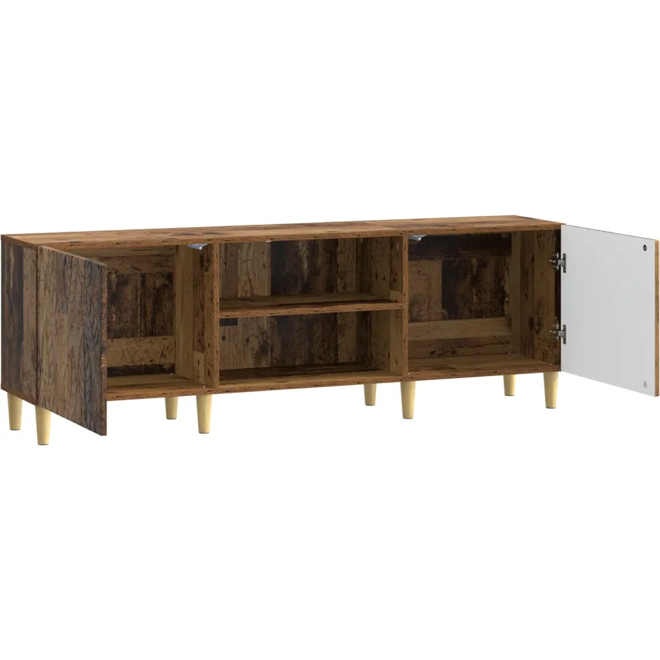 vidaXL TV-kast 150 x 31 x 50 cm Oud hout Bewerkt hout bruin, foto 4