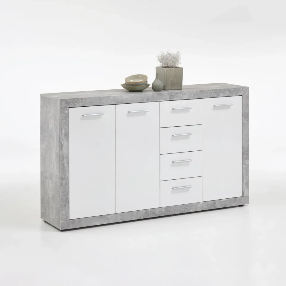 dressoir Nordin beton grijs, foto 2