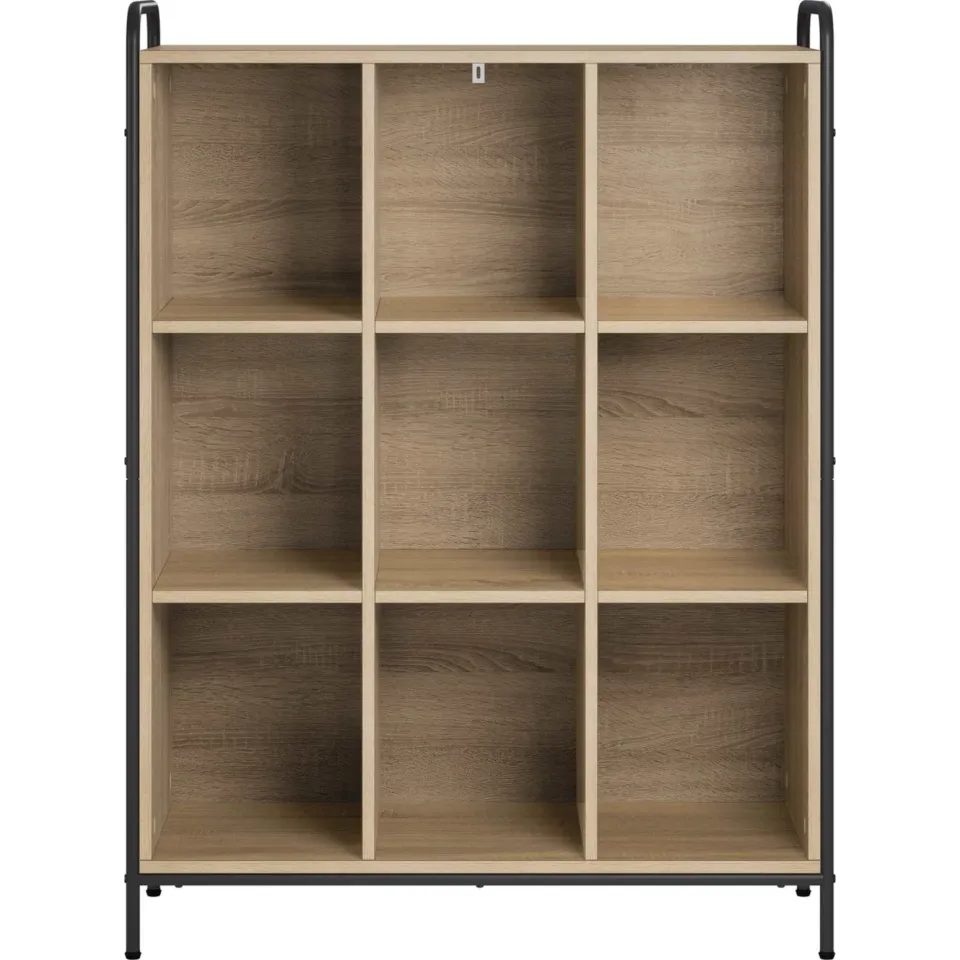 vidaXL Boekenkast 57 x 33 x 111 cm Bewerkt hout Sonoma Eiken Bruin