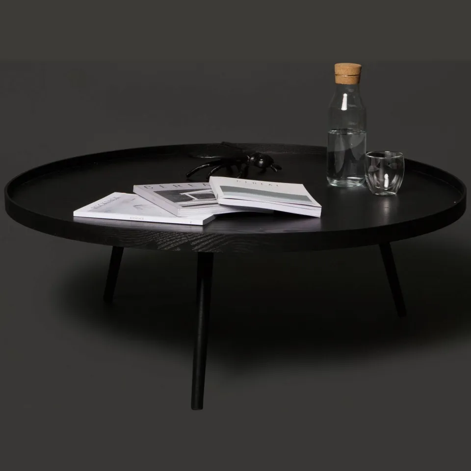 WOOOD Mesa bijzettafel zwart, foto 2