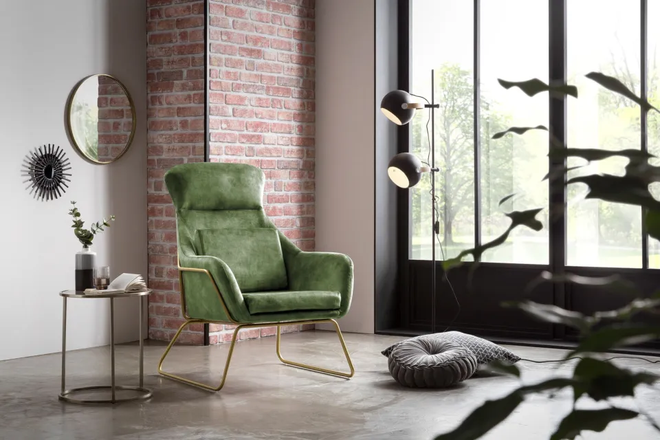 fauteuil Adriana groen, foto 5
