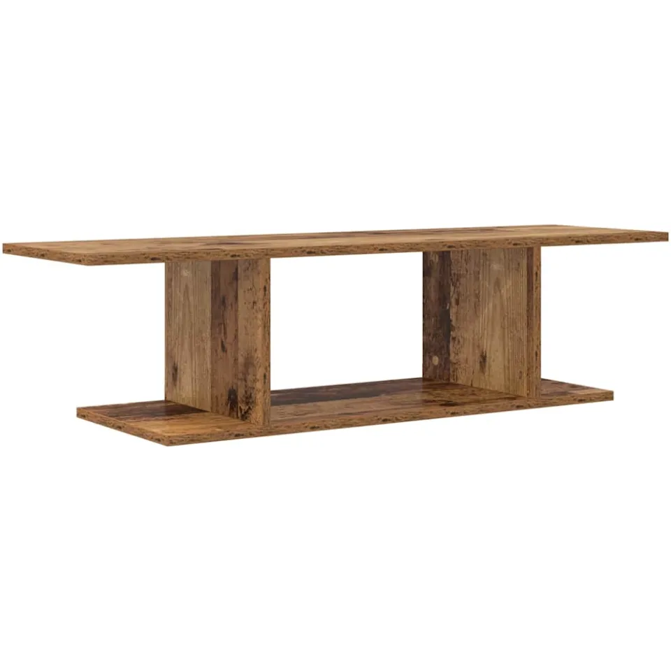vidaXL Tv-meubelset 103 x 30 x 26,5 cm Bruin Bewerkt hout, foto 3