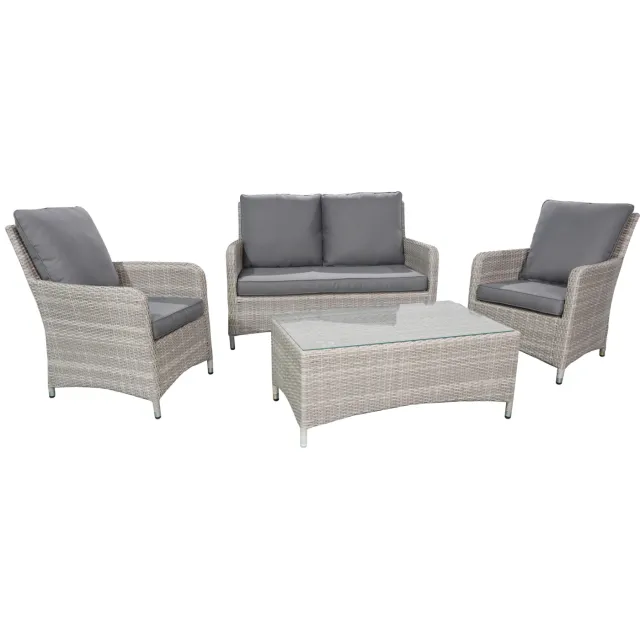 Intergard Esprit aluminium loungeset grijs