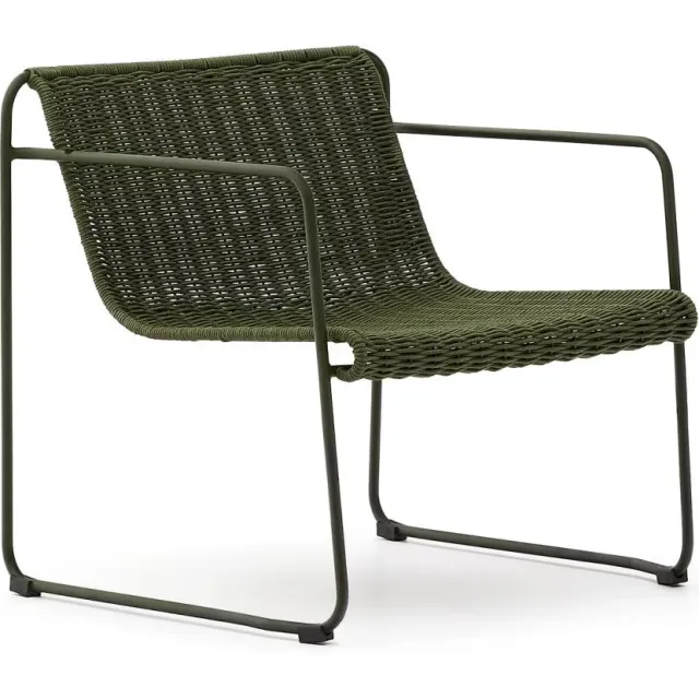 Kave Home outdoor fauteuil Maurina groen, foto 2