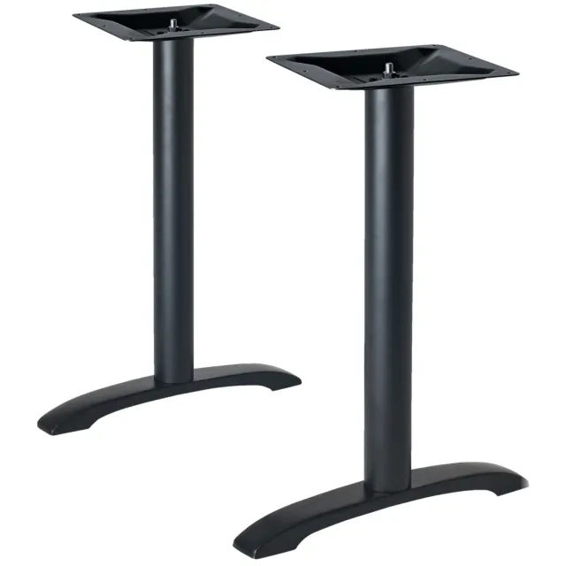 Vega Tafelzuil binnen Duo; 54x6x72 cm (BxLxH); zwart