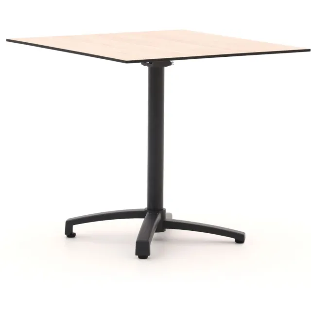 Bellagio tuinmeubelen Bellagio Canzo klaptafel 80x80x73cm Grijs