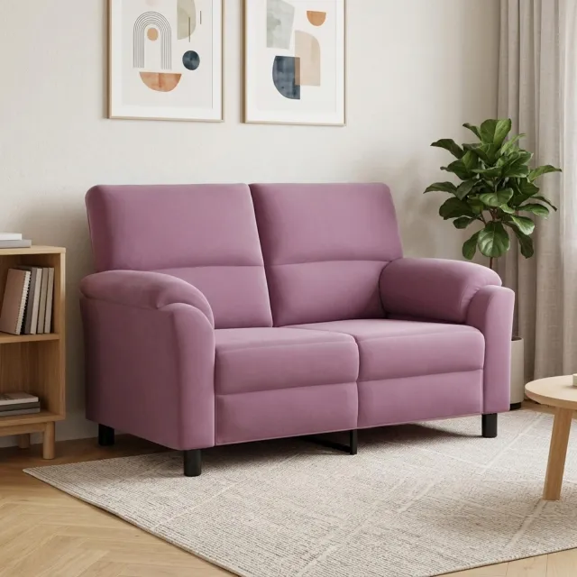 vidaXL Bank Paars 154 x 85 x 93 cm fluweel