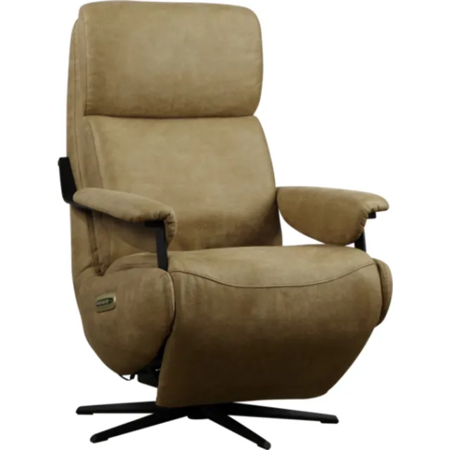 Meubelplaats Elektrische relaxfauteuil Theo - Bull Liver 10 - Zero Gravity - 3 motoren en accu