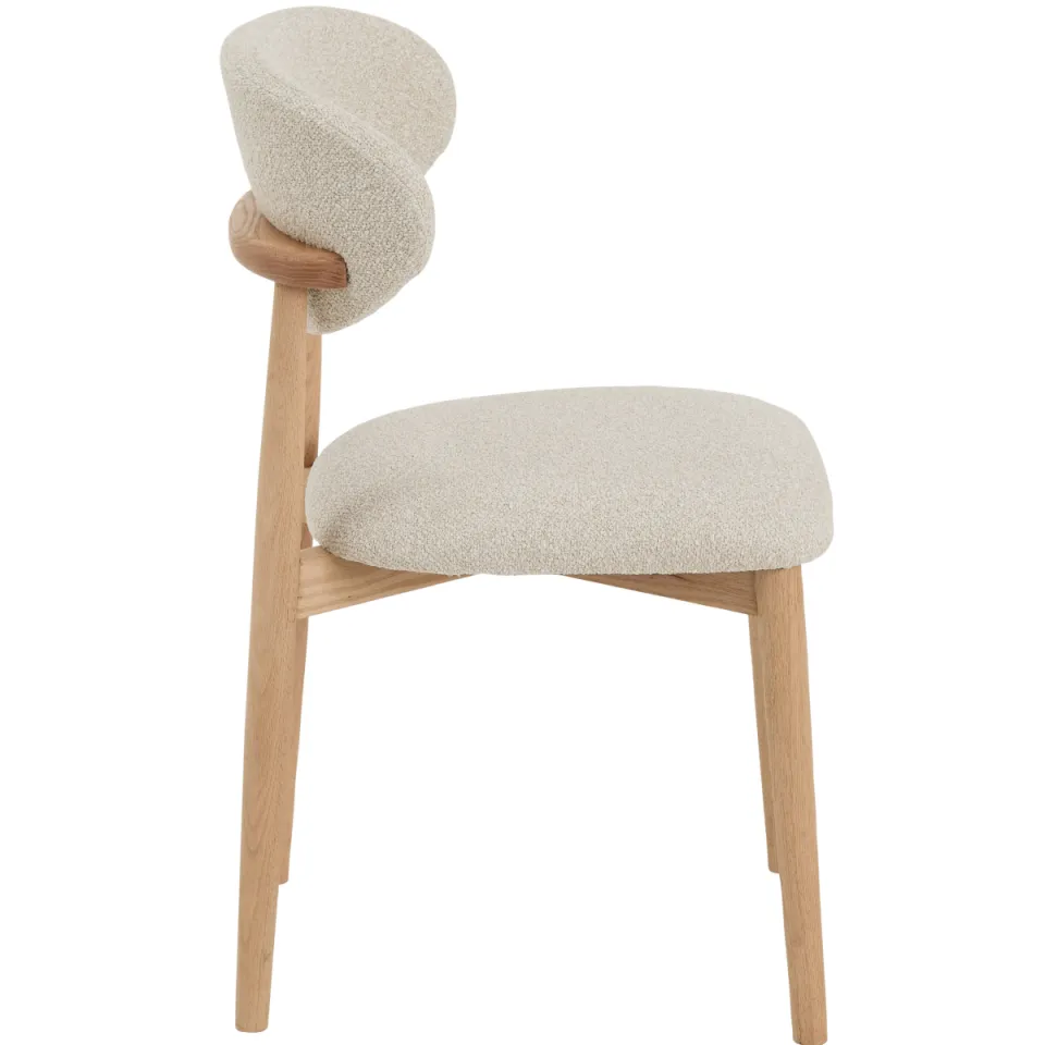 NOUS Living eetkamerstoel Clair beige, foto 5