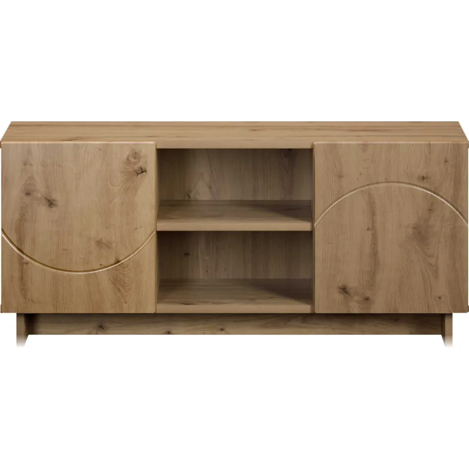 vidaXL TV-standaard 90 x 34,5 x 40 cm Artisanaal eiken Bewerkt hout, foto 4