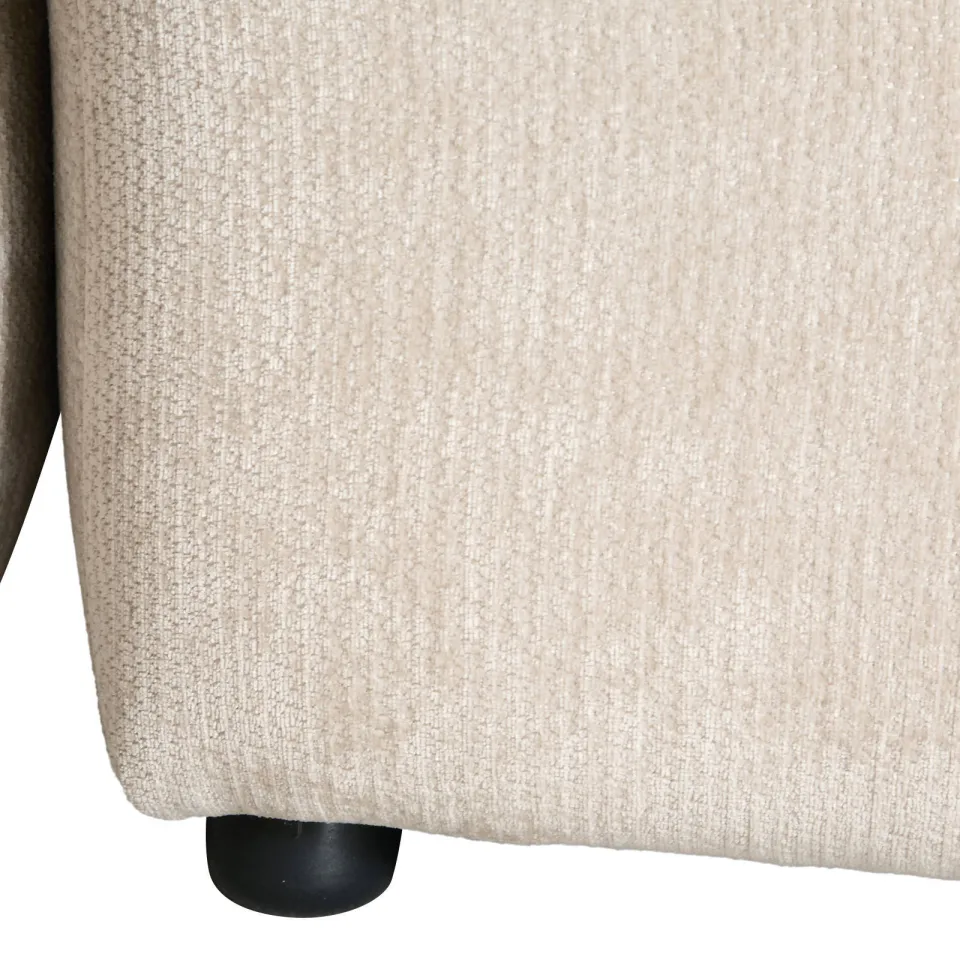 NOUS Living hoekbank Lina hoek rechts - beige, foto 5