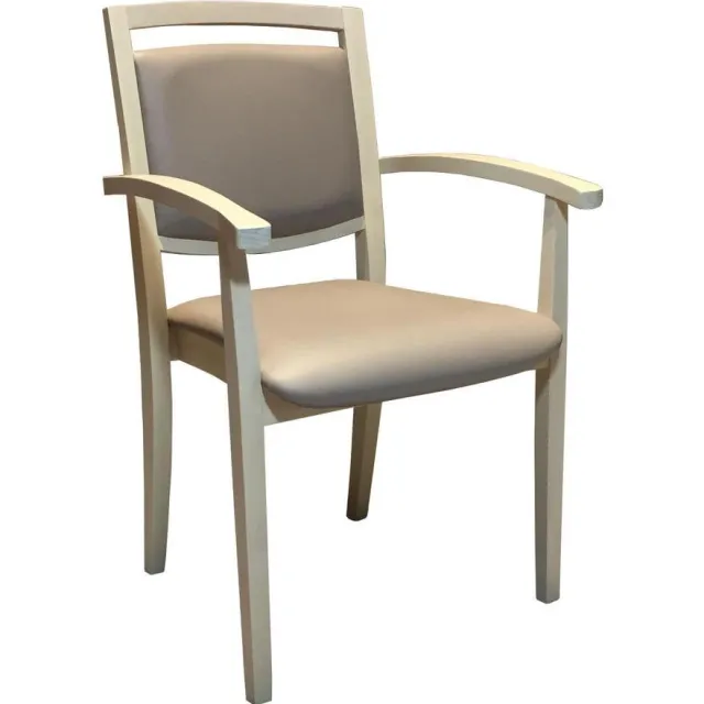 Zorgmeubel Seniorenstoel Senior A Lichaamslengte tot 160 cm White Wash