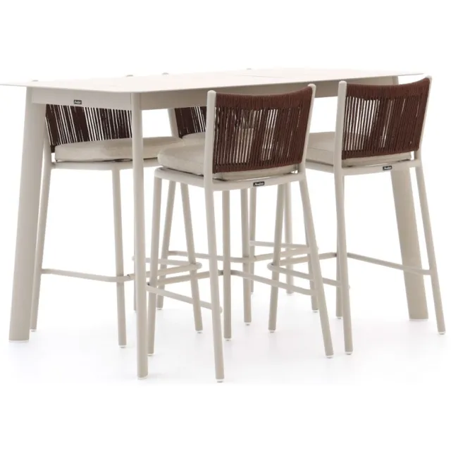 Manifesto Furniture Manifesto Idro/Savio 150cm barset 5-delig taupe, foto 2