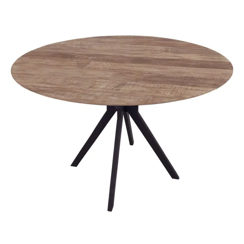 DTP Home Ronde Bartafel 'Metropole' Teakhout, 140cm naturel, foto 4