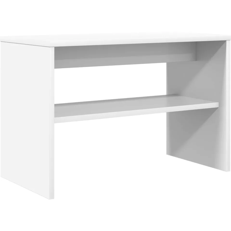 vidaXL TV-kast 60 x 30 x 40 cm Wit Bewerkt hout, foto 3