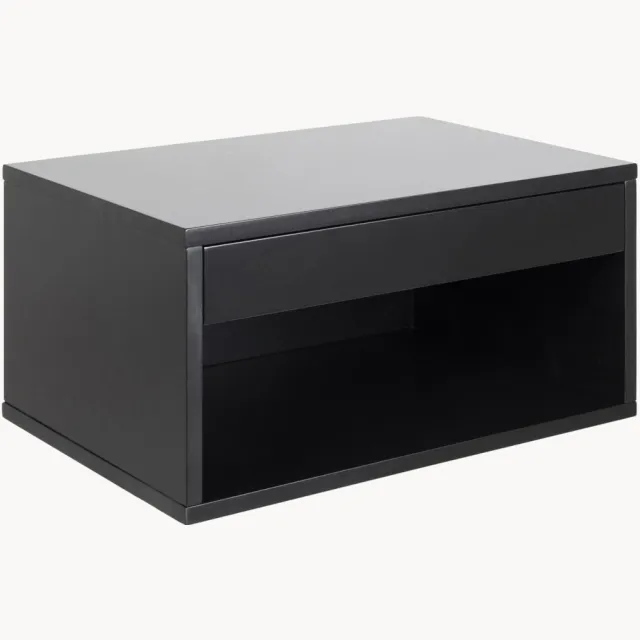 AC Design Wandnachtkastje Cholet Zwart