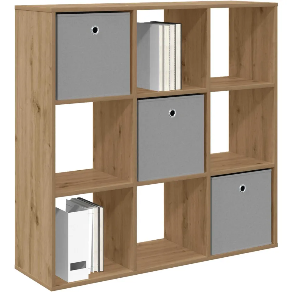 vidaXL Dressoir Artisan Eiken 102 x 31 x 99,5 cm
