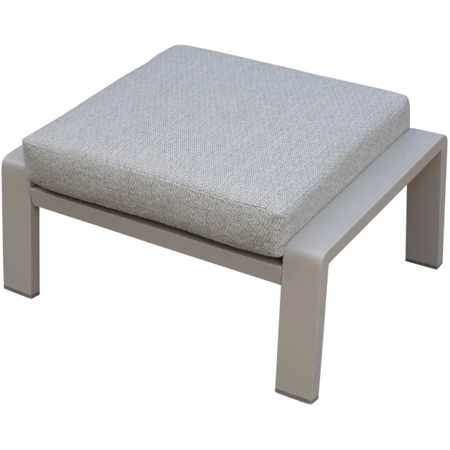 AVH-Collectie Ripasso voetenbank latte zand aluminium Zand / Latte / Linen