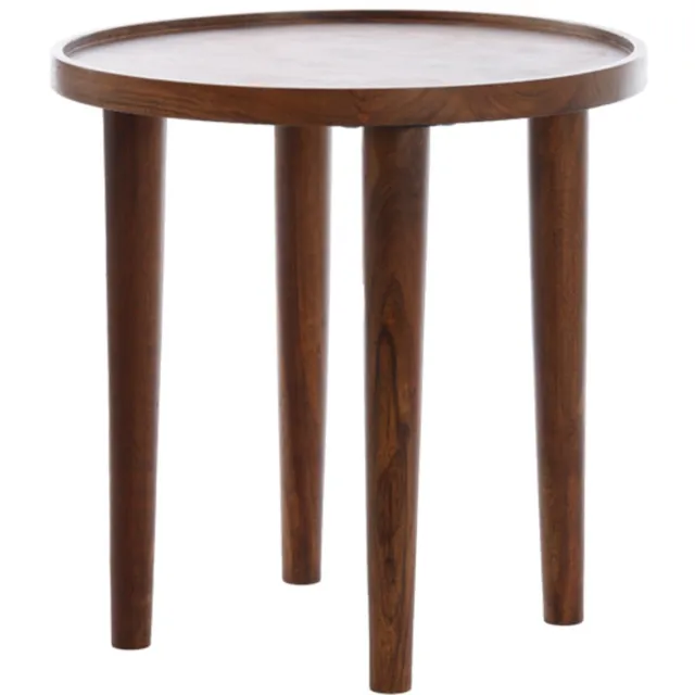 Light & Living Tafel QIANO - Bruin - 49x49x49 cm