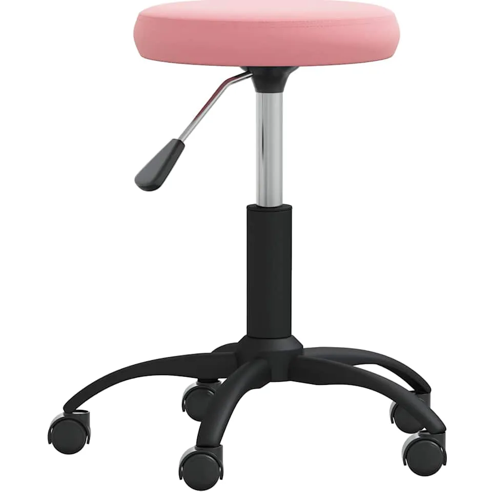 vidaXL Eetkamerstoel fluweel roze, foto 2