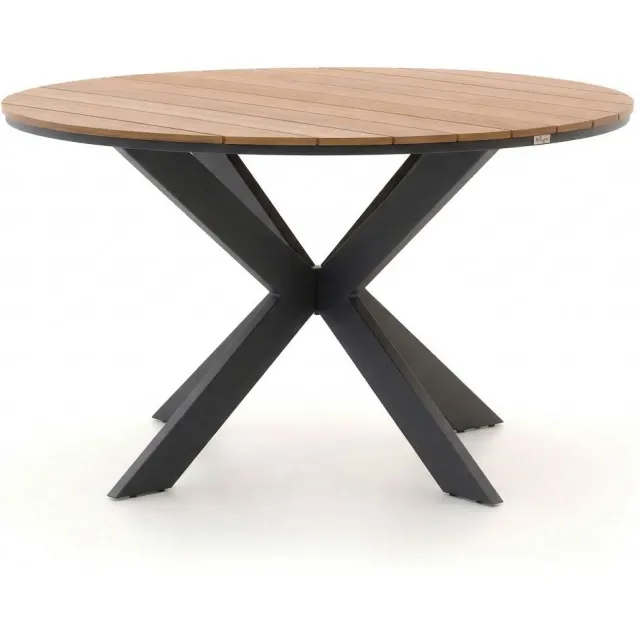 Bellagio tuinmeubelen Bellagio Fidenza dining tuintafel ø126cm Grijs