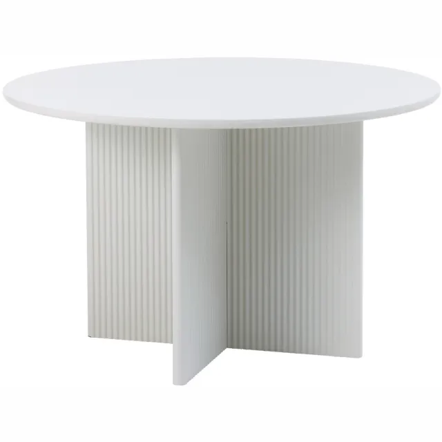 Giga Living Eettafel Rond Ø110cm - Greige - 2-4 Personen - Palma - Giga Living