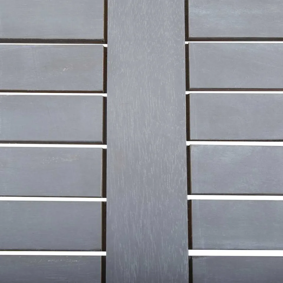 vidaXL Tuintafel 80x80x74 cm massief acaciahout grijs, foto 4