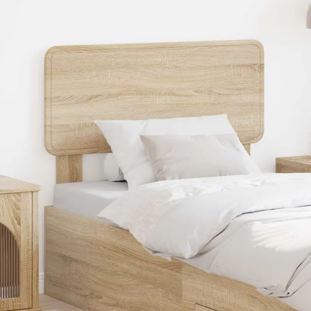 vidaXL Hoofdbord Sonoma Eiken Bewerkt hout Bruin