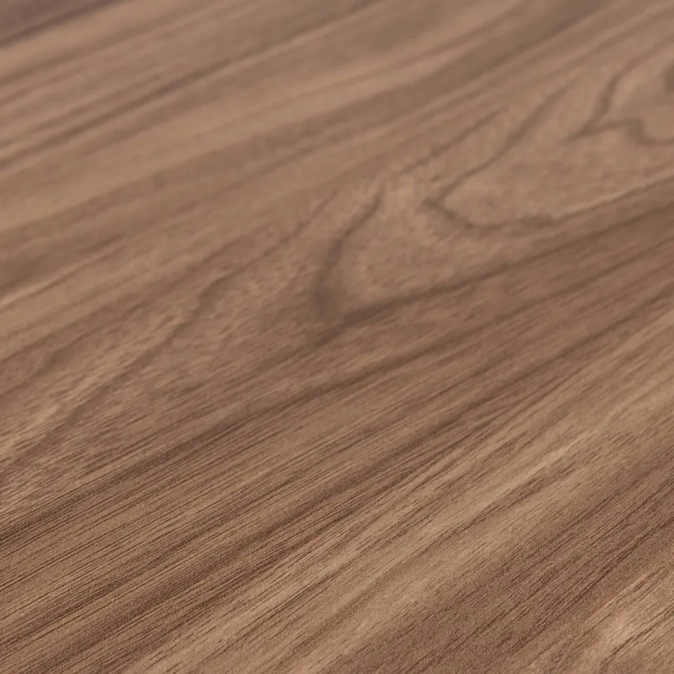WOOOD Maan Eettafel - MDF - Walnoot - 75x120x120, foto 5