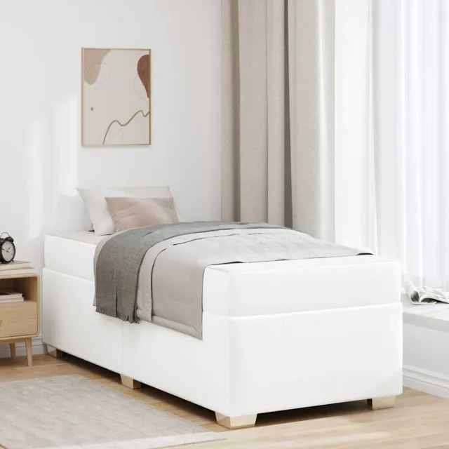 vidaXL Bedframe Wit 80 x 200 cm PVC