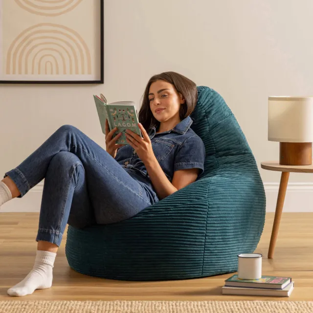 iCON Zitzak Fauteuil Dalton blauwgroen, foto 2