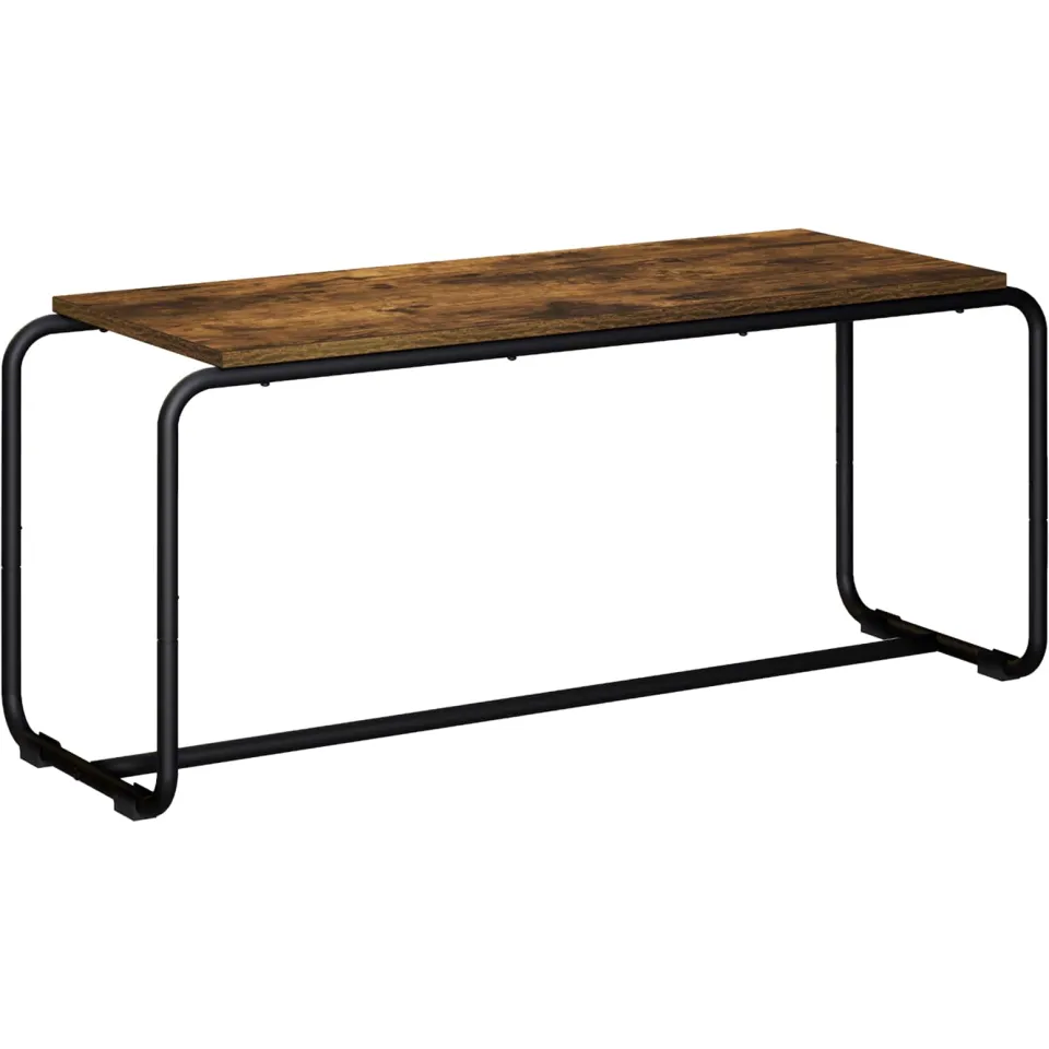 vidaXL TV-standaard 98 x 35.5 x 42 cm Gerookt eiken Bewerkt hout, foto 3