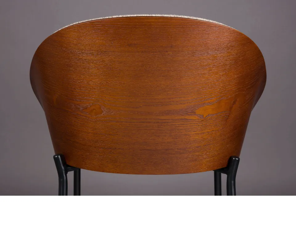Dutchbone Rodin barkruk beige, foto 6