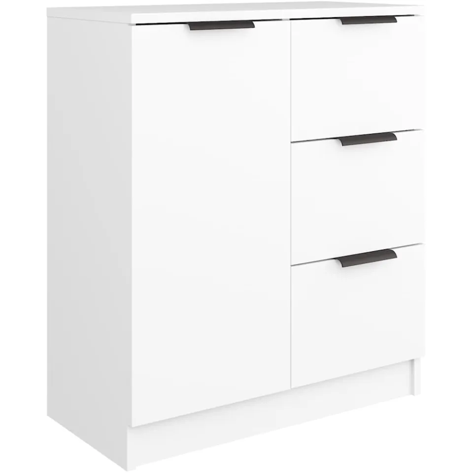 vidaXL Dressoir 60x30x70 cm bewerkt hout wit