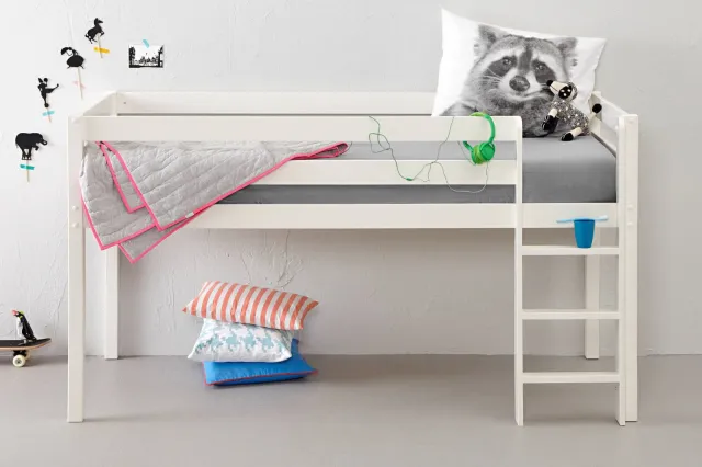 NOUS Kids hoogslaper Noah (90x200 cm) Wit