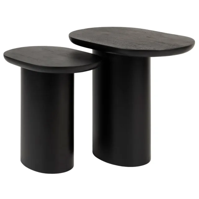 Housecraft Living Bela bijzettafelset zwart