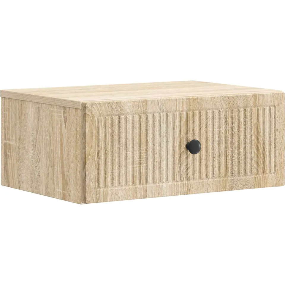 vidaXL Nachtkastje Sonoma Eiken 49 x 34,5 x 20 cm Bewerkt hout, foto 3