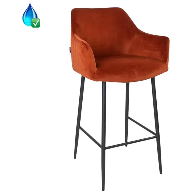 NordXL Kruk Nelly koper velvet