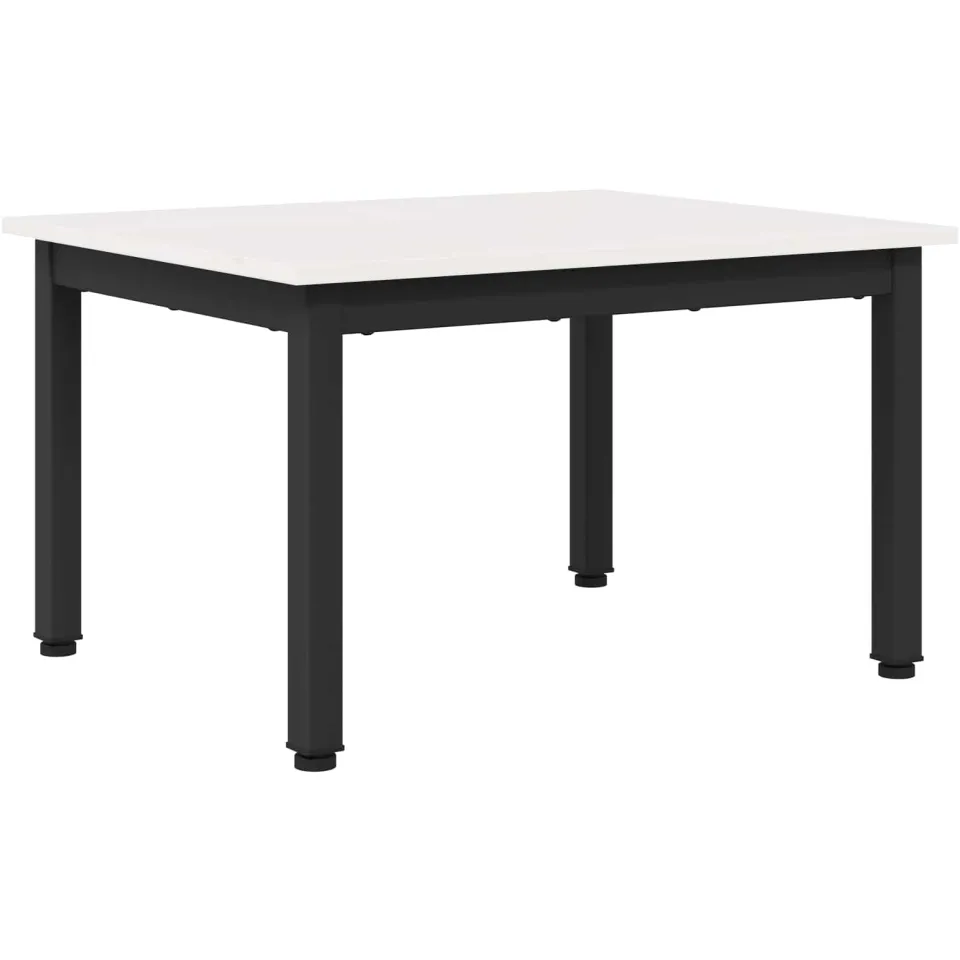 vidaXL Salontafel Wit 60 x 50 x 36 cm Massief grenenhout, foto 3