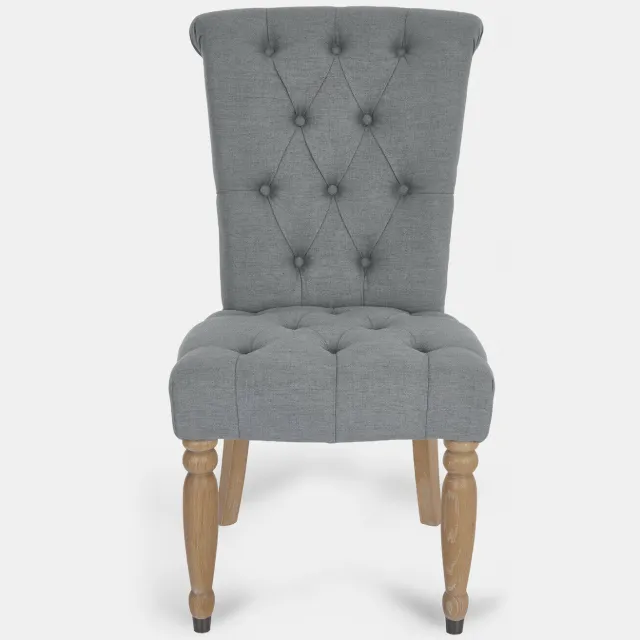Loberon Stoel Claville antraciet